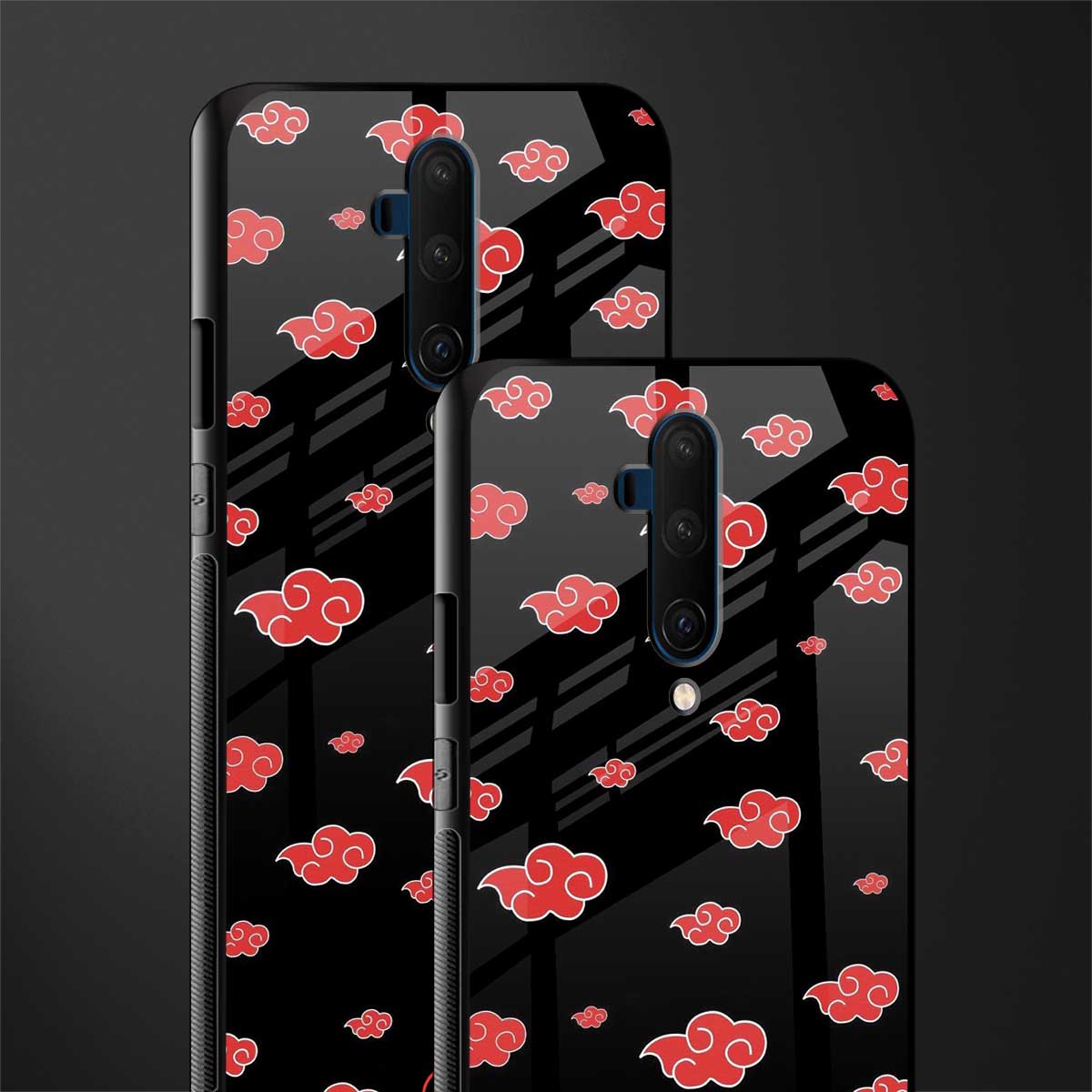 akatsuki naruto anime glass case for oneplus 7t pro image-2