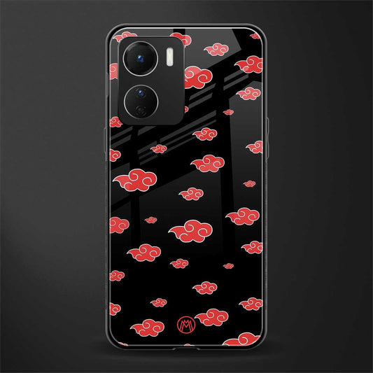 akatsuki naruto anime back phone cover | glass case for vivo y16