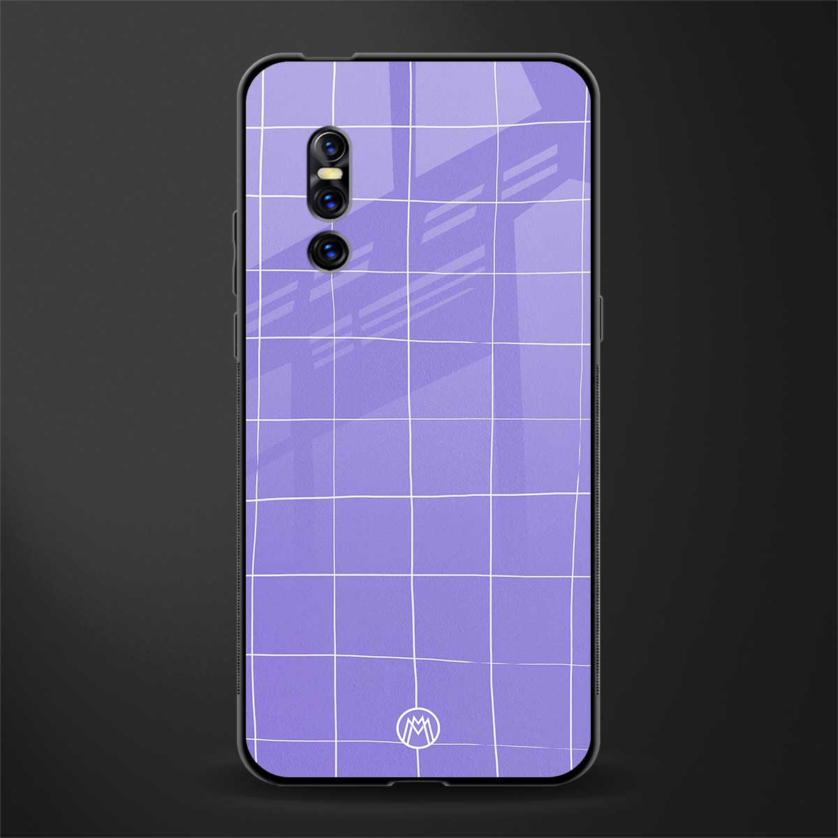 amethyst soul glass case for vivo v15 pro image