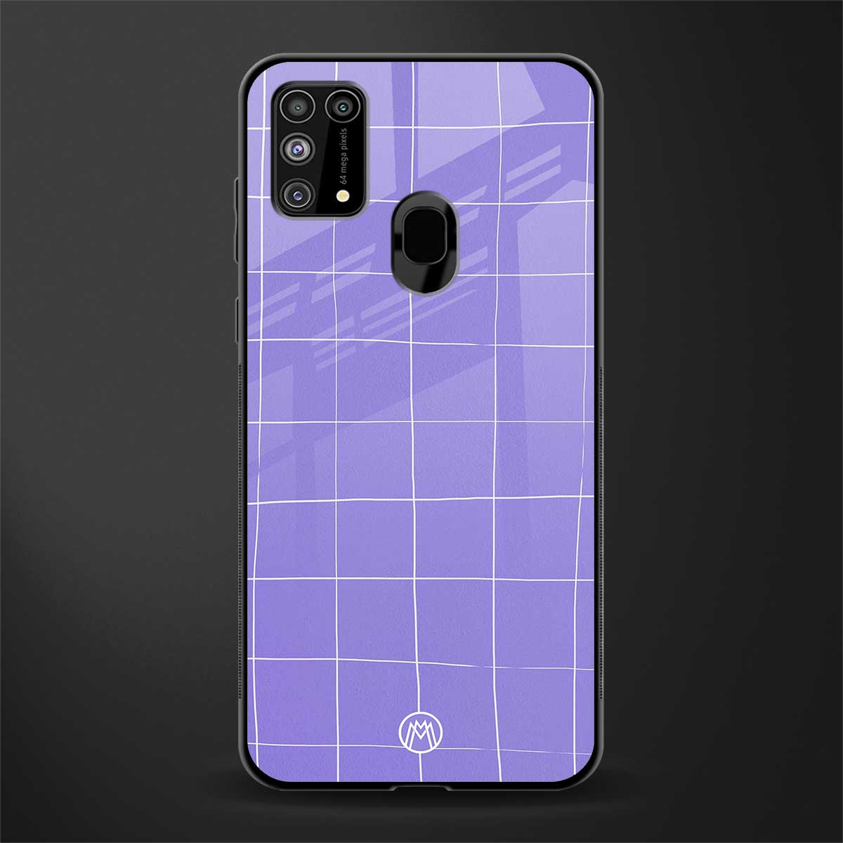 amethyst soul glass case for samsung galaxy m31 prime edition image