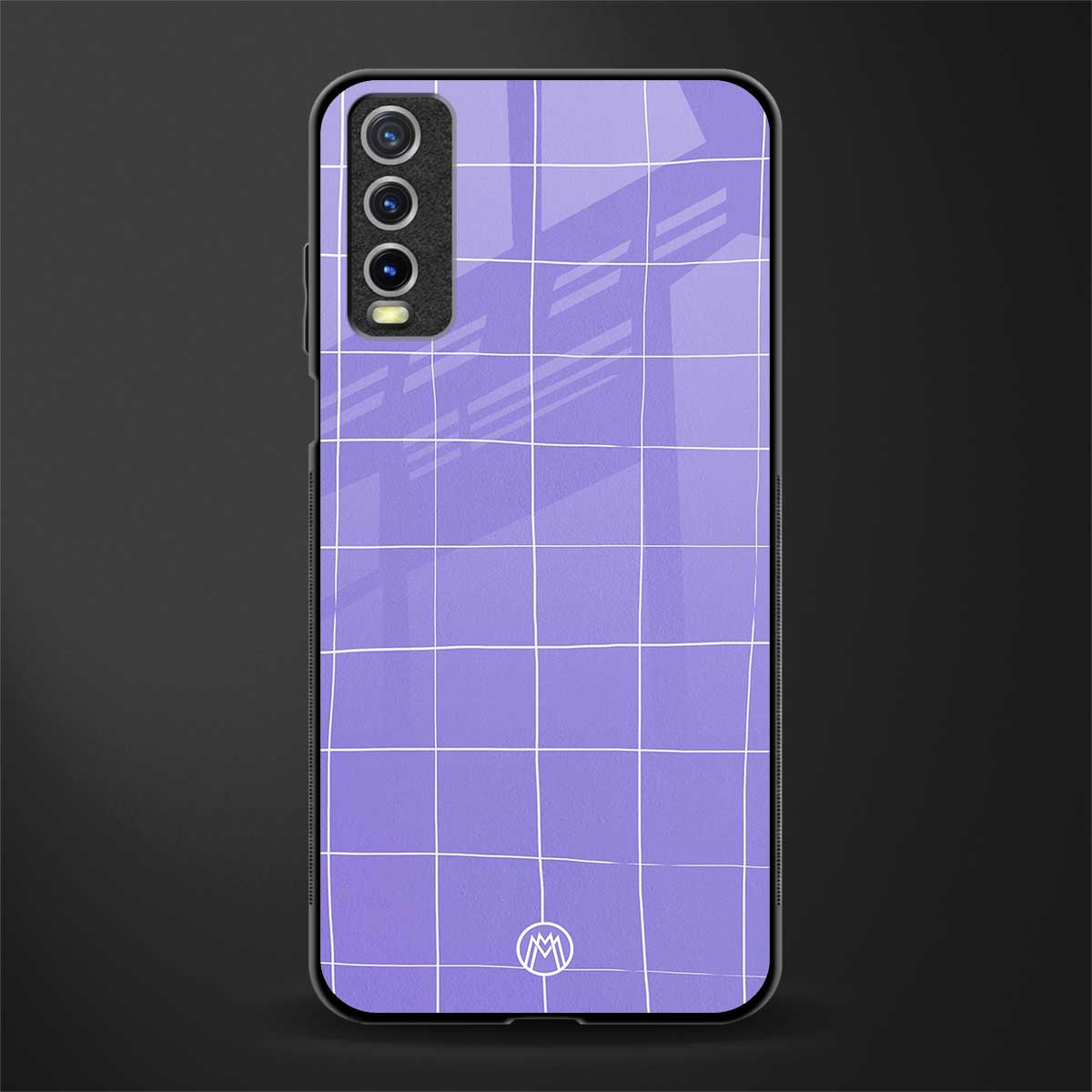 amethyst soul glass case for vivo y20 image