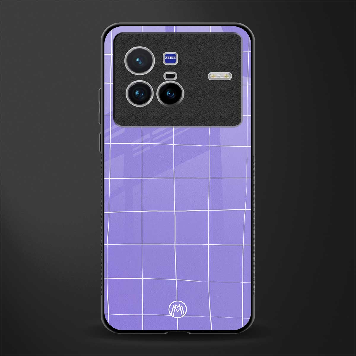 amethyst soul glass case for vivo x80 image