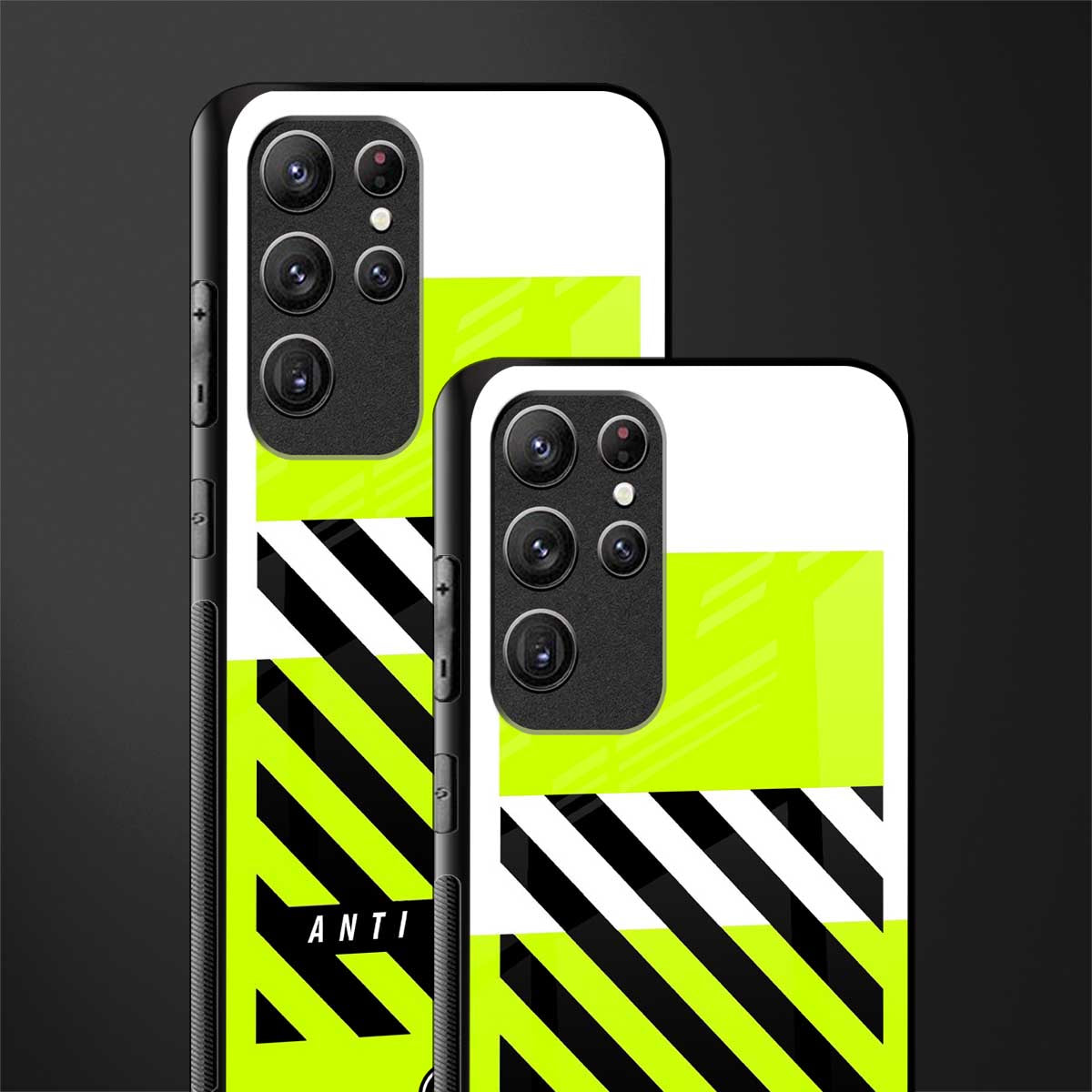 anti social glass case for samsung galaxy s21 ultra image-2