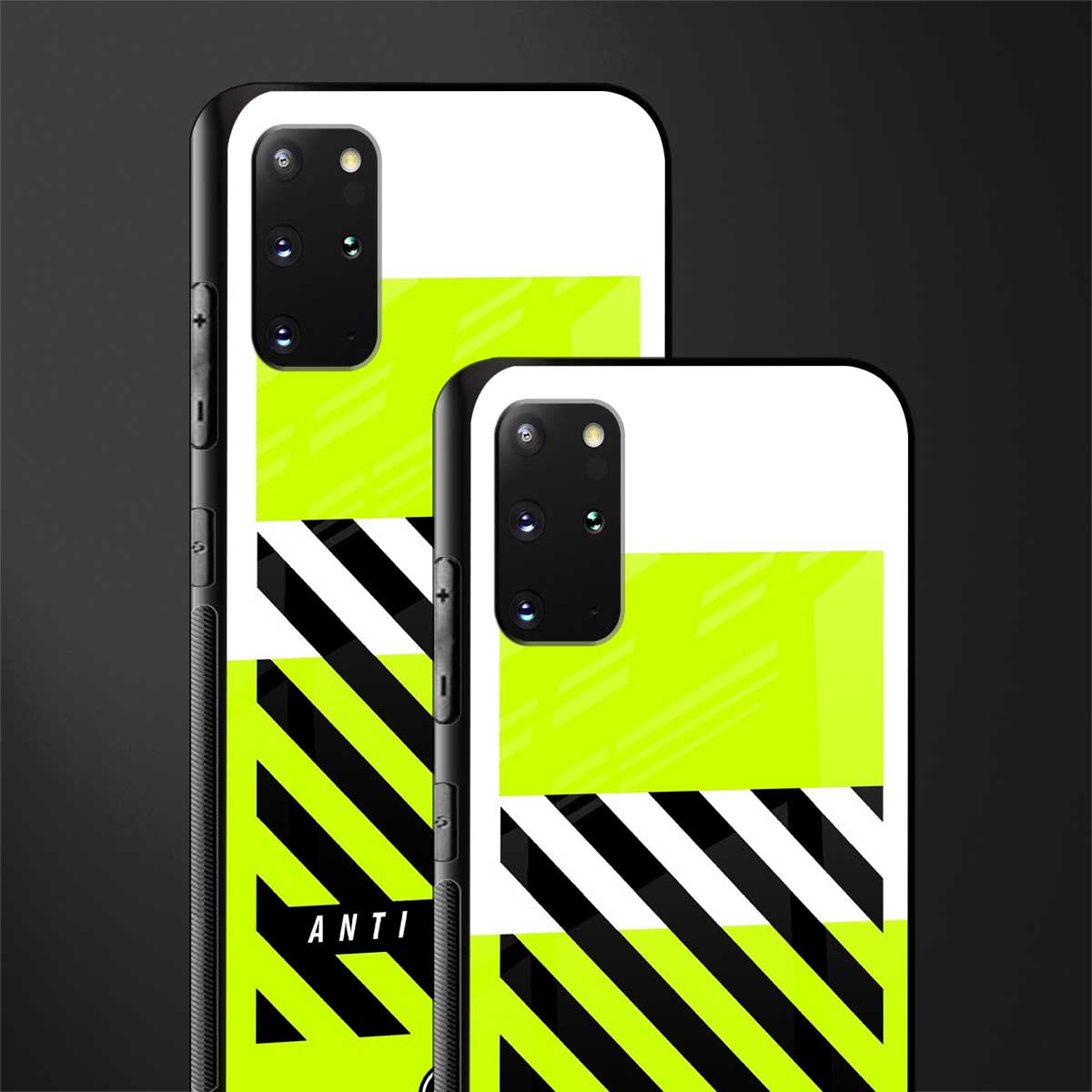 anti social glass case for samsung galaxy s20 plus image-2