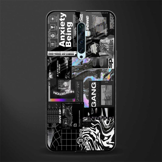 anxiety being glass case for oppo reno 2f image