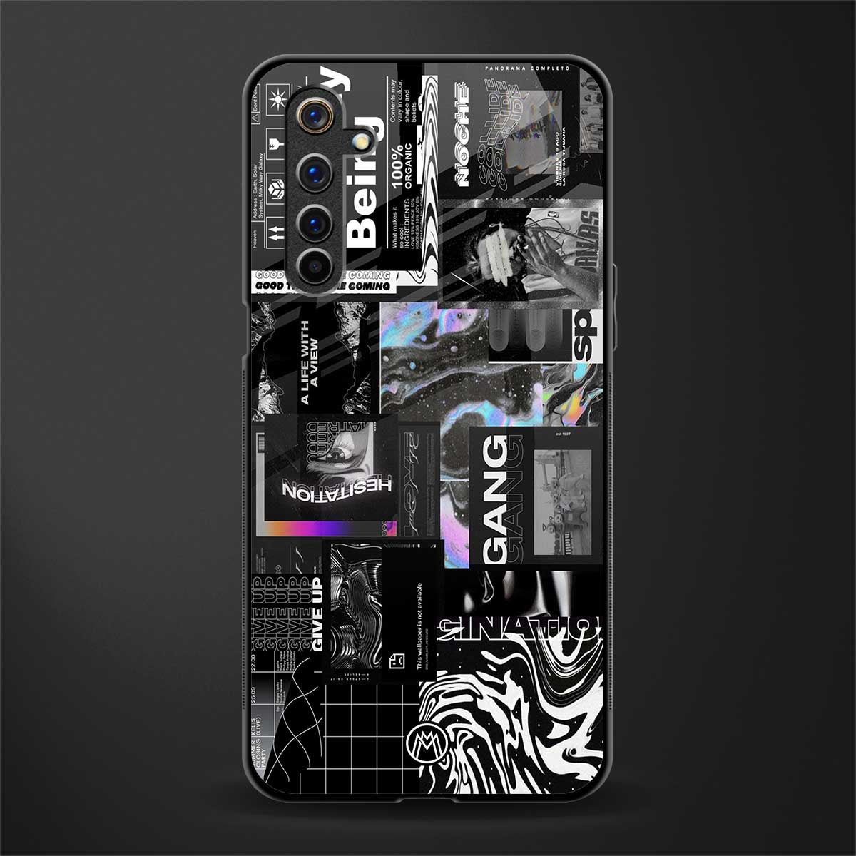 anxiety being glass case for realme 6 image