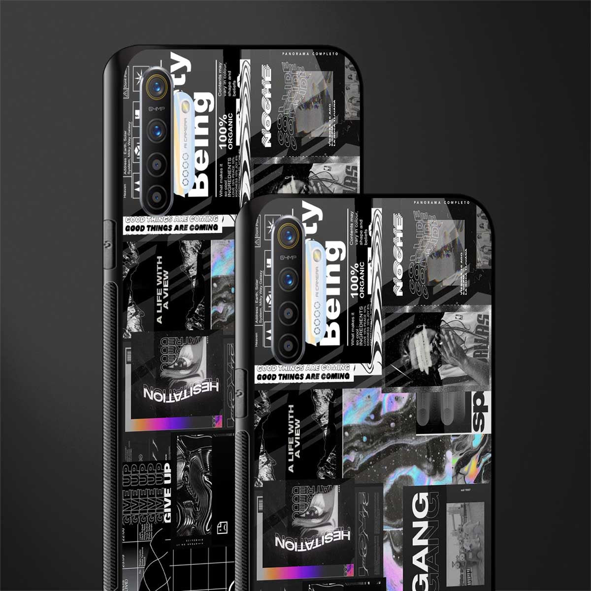 anxiety being glass case for realme x2 image-2
