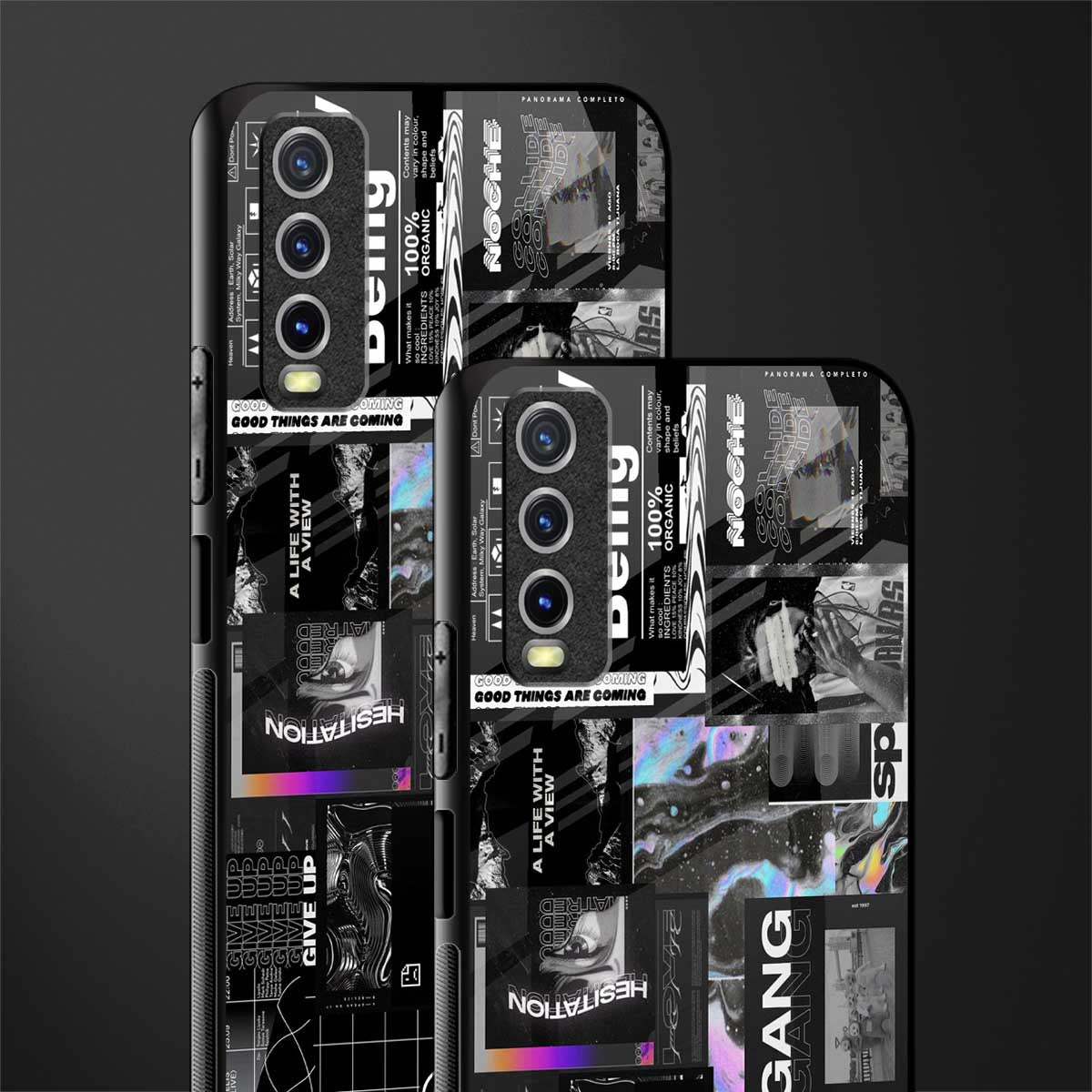 anxiety being glass case for vivo y12s image-2