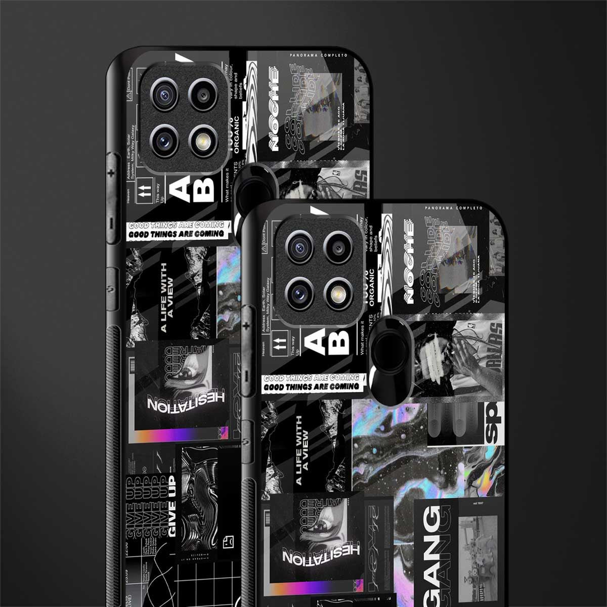 anxiety being glass case for oppo a15 image-2