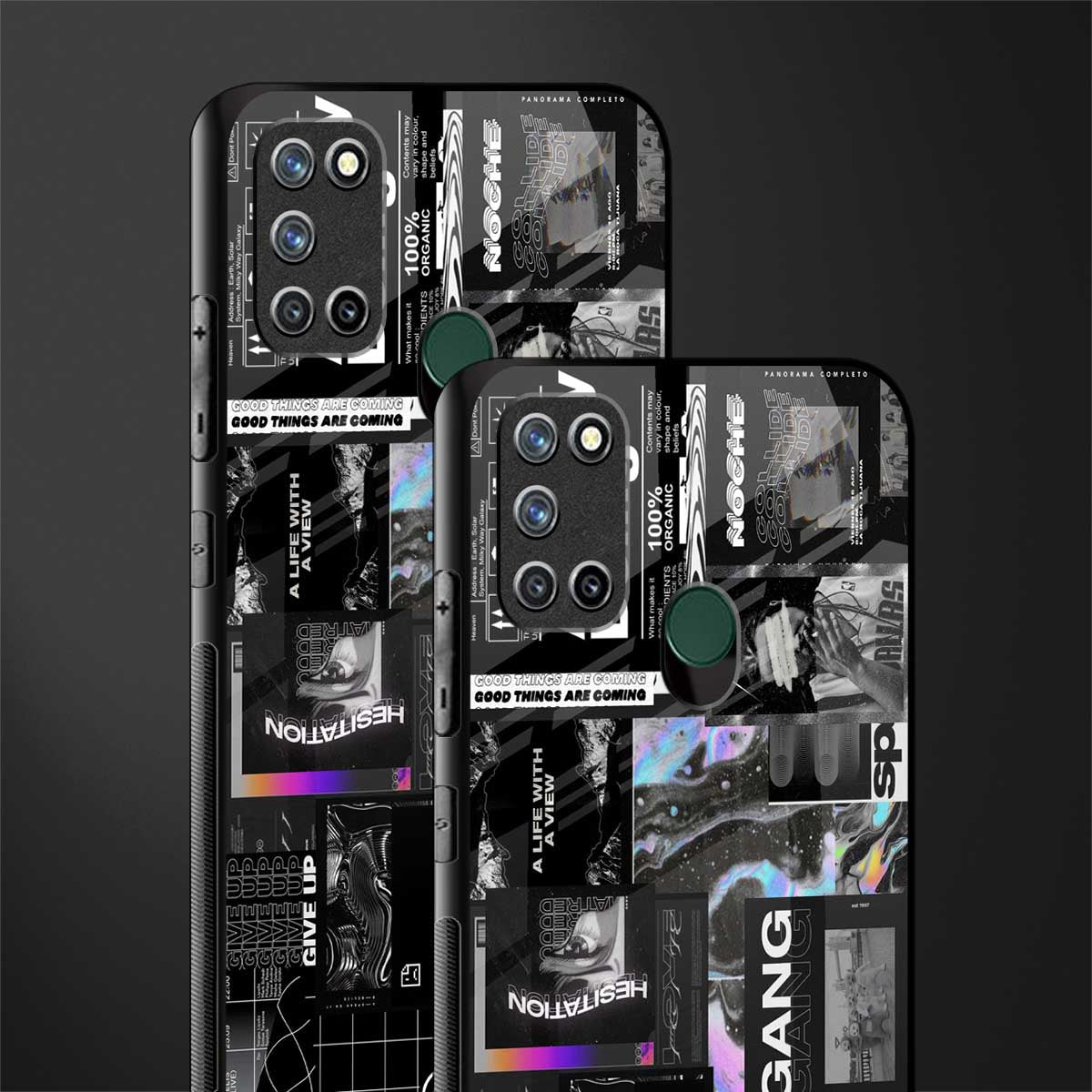 anxiety being glass case for realme 7i image-2