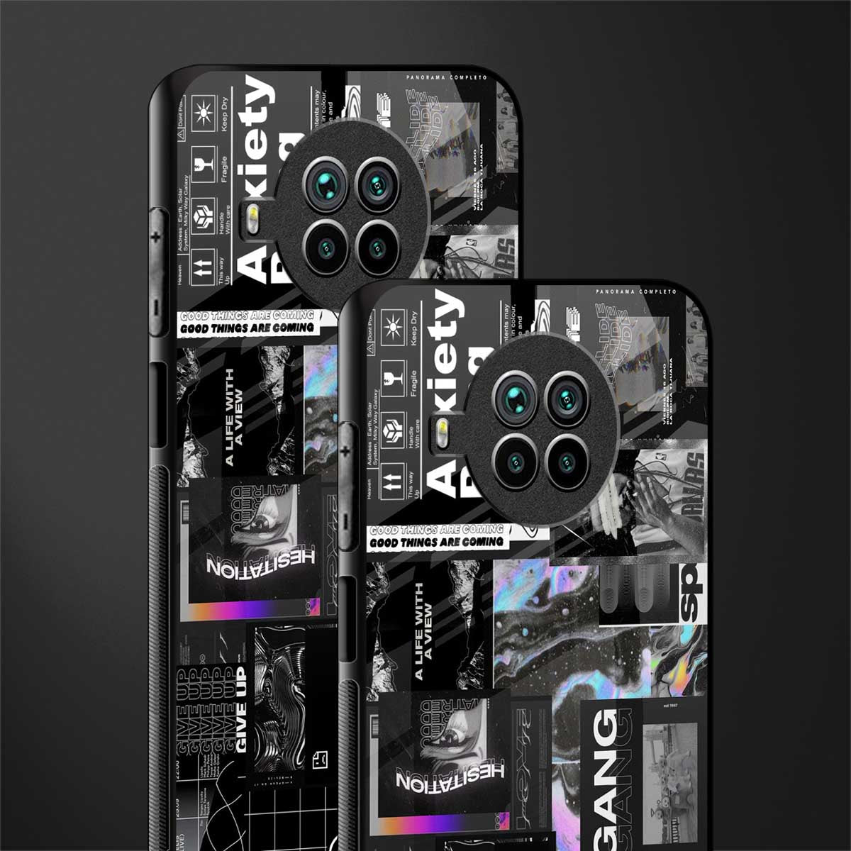 anxiety being glass case for mi 10i image-2