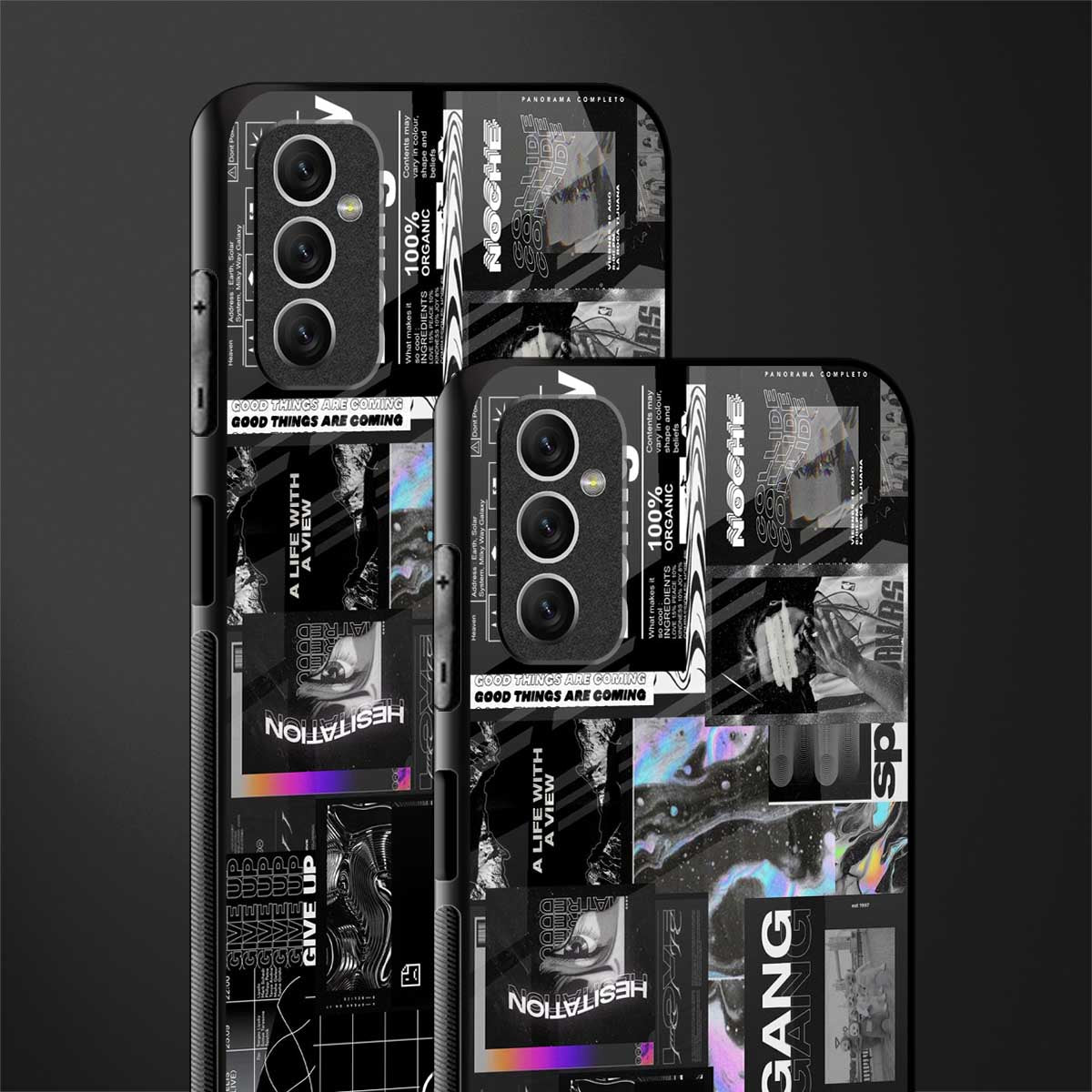 anxiety being glass case for samsung galaxy m52 5g image-2
