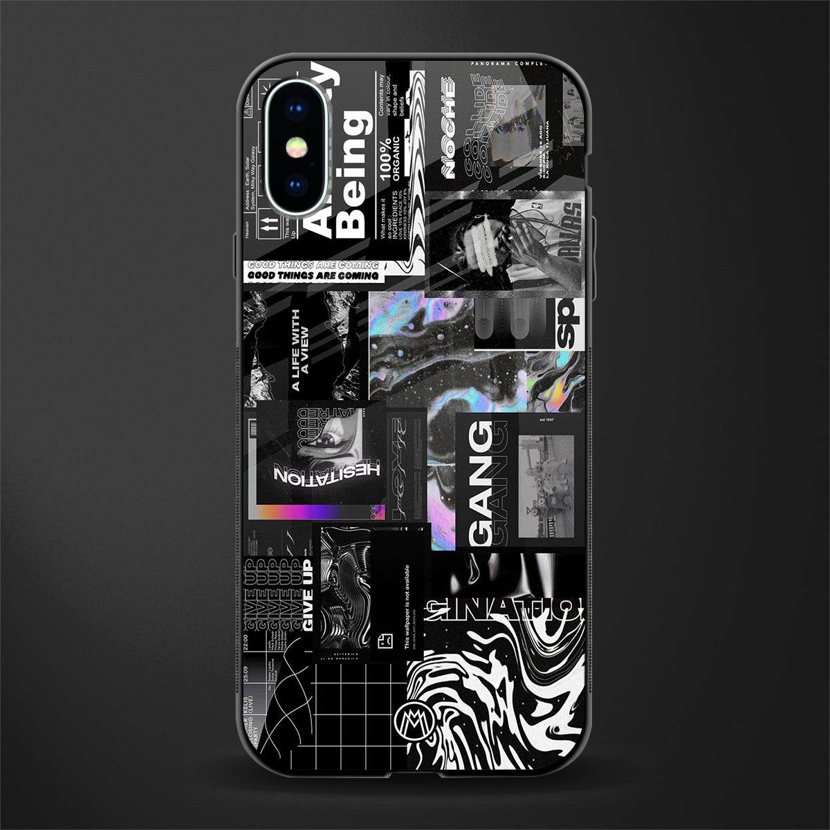 anxiety being glass case for iphone x image