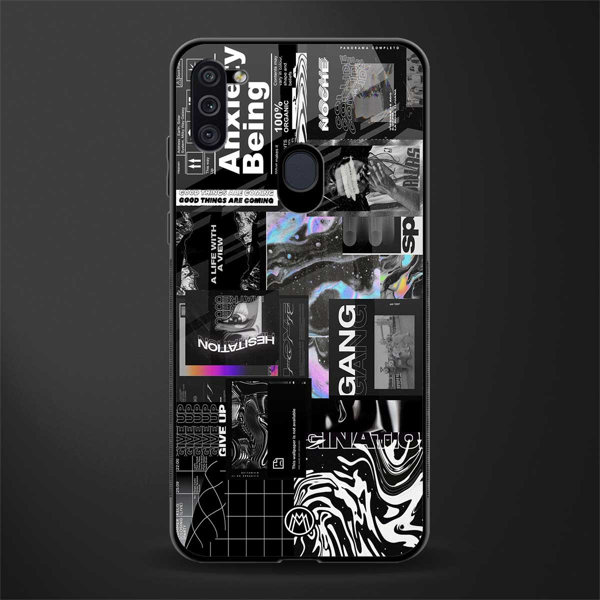 anxiety being glass case for samsung a11 image