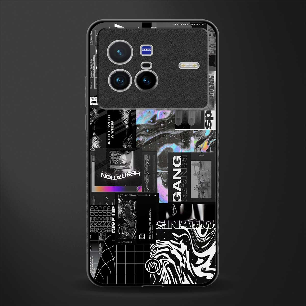 anxiety being glass case for vivo x80 image