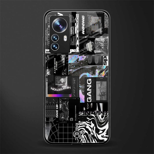 anxiety being back phone cover | glass case for xiaomi 12 pro