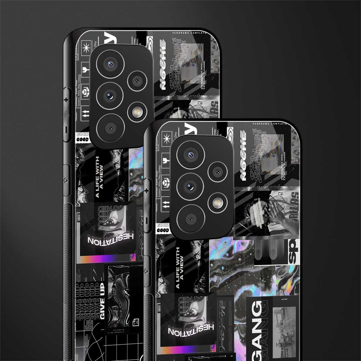 anxiety being back phone cover | glass case for samsung galaxy a33 5g