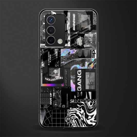 anxiety being back phone cover | glass case for oppo a74 4g