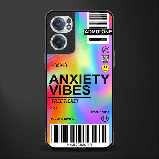 anxiety vibes glass case for oneplus nord ce 2 5g image