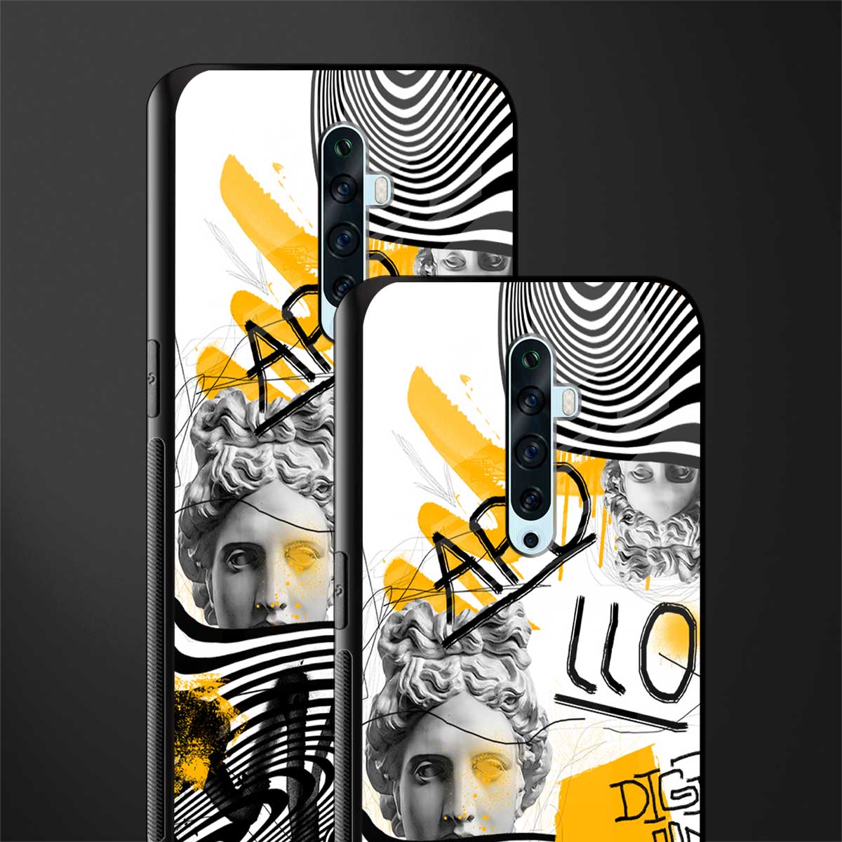 apollo project glass case for oppo reno 2f image-2