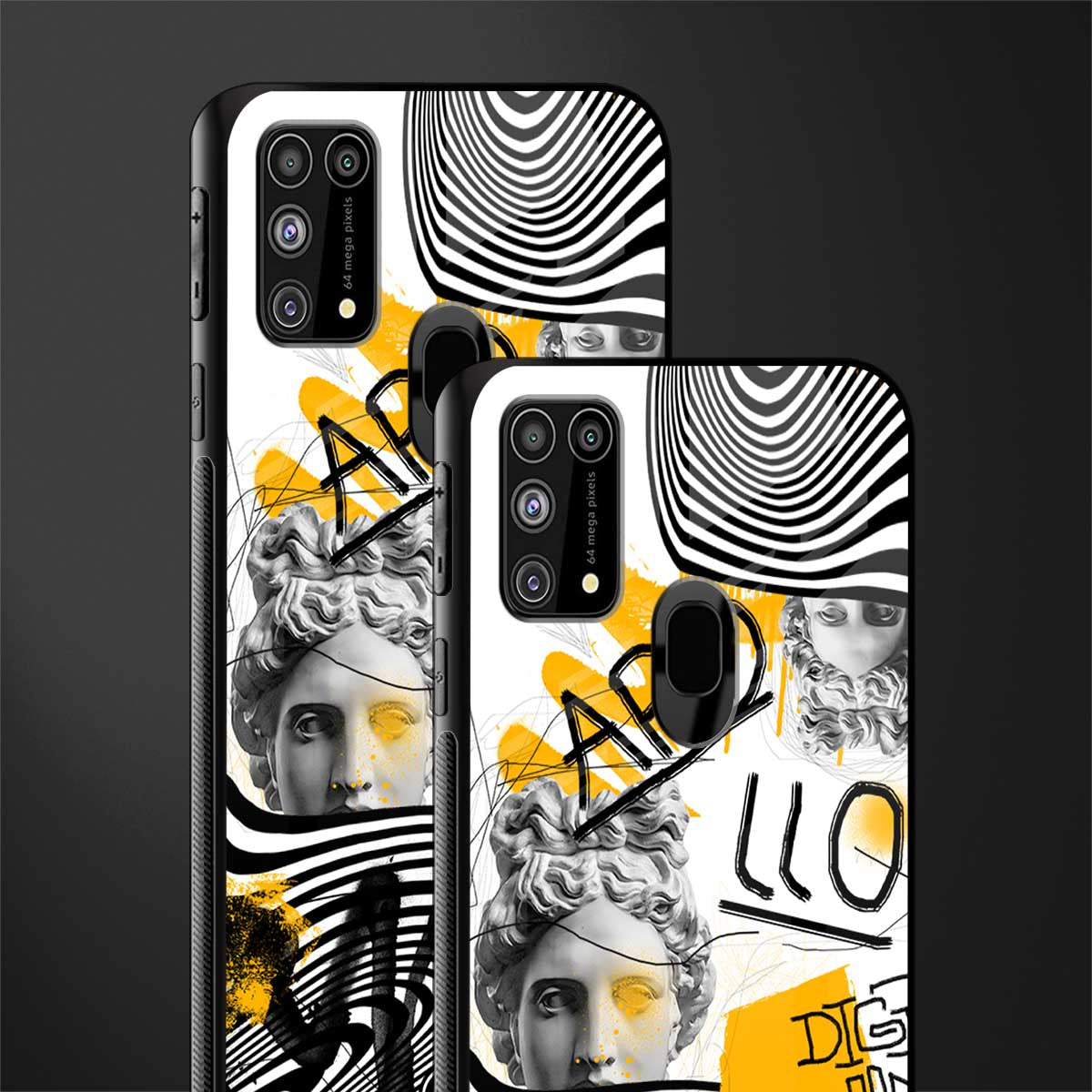 apollo project glass case for samsung galaxy m31 prime edition image-2