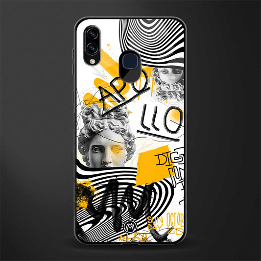 apollo project glass case for samsung galaxy a30 image
