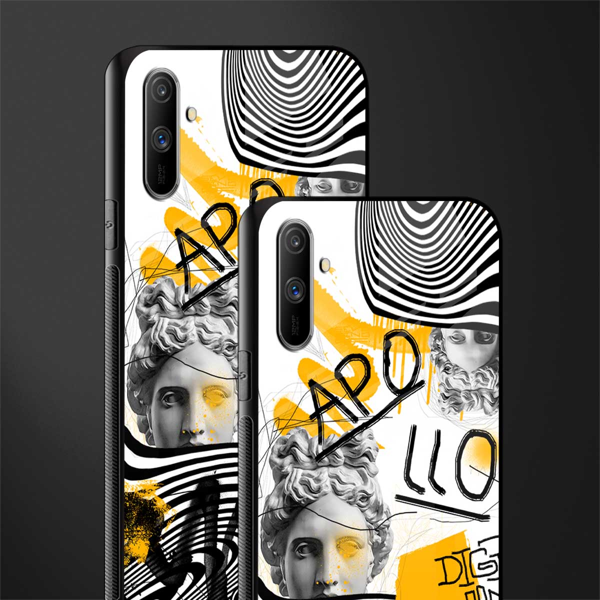 apollo project glass case for realme c3