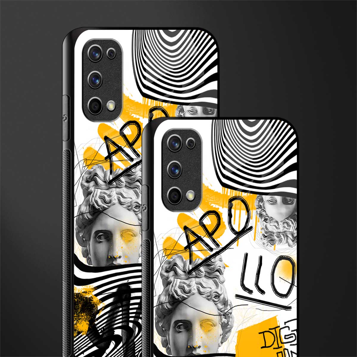 apollo project glass case for realme 7 pro image-2