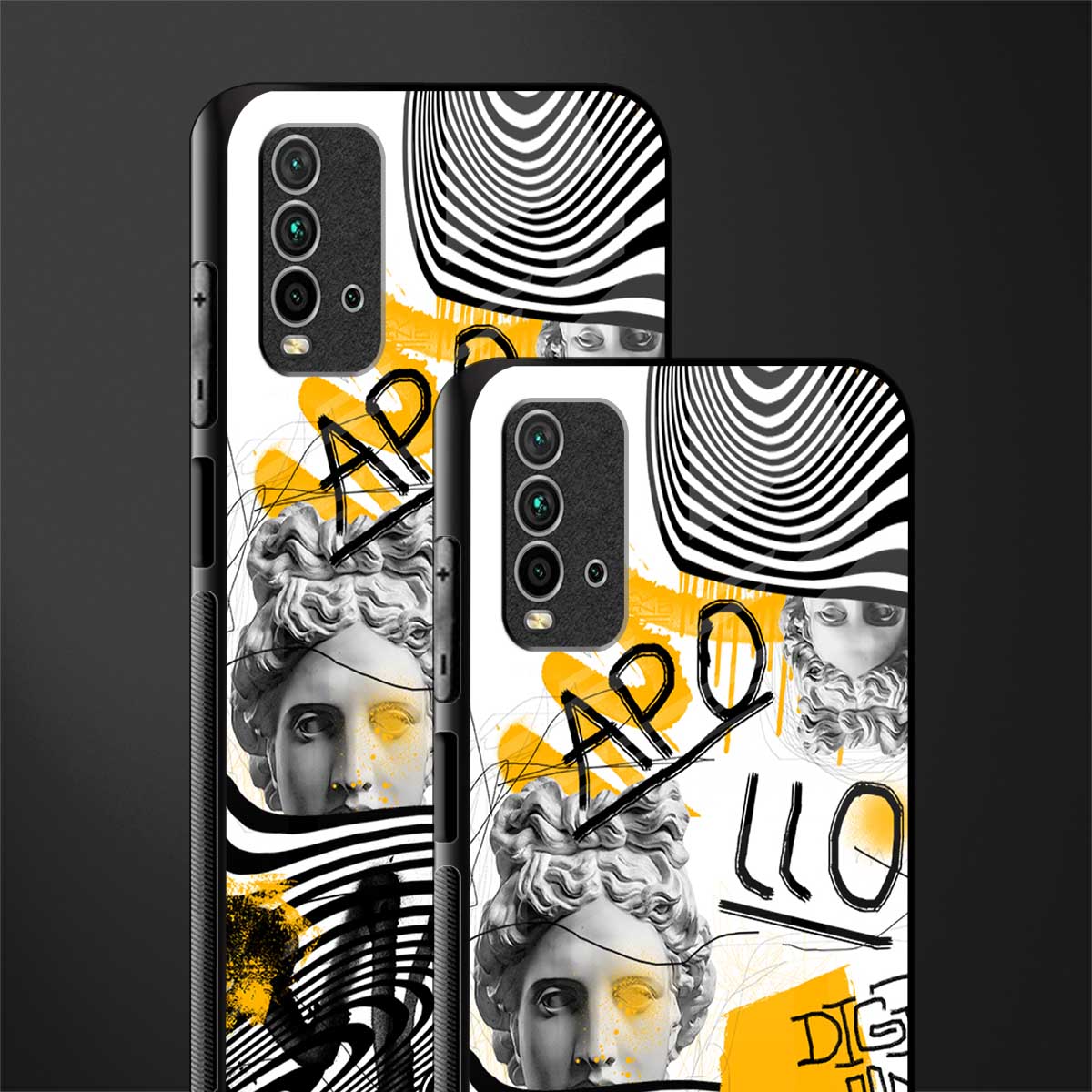 apollo project glass case for redmi 9 power image-2