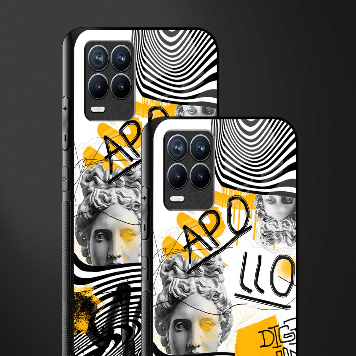 apollo project glass case for realme 8 4g image-2