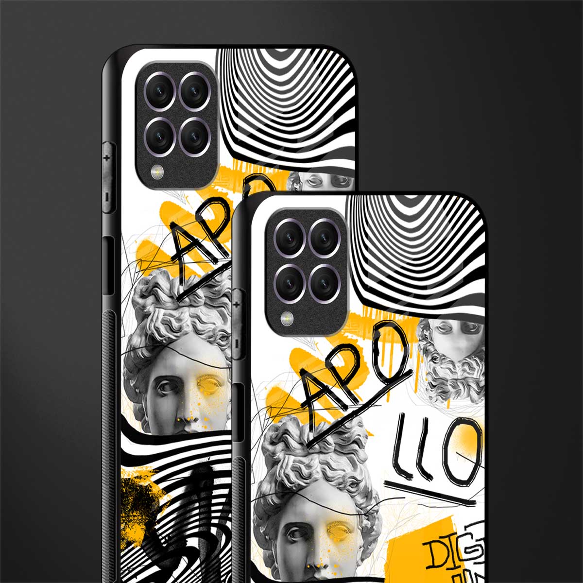 apollo project glass case for samsung galaxy f62 image-2