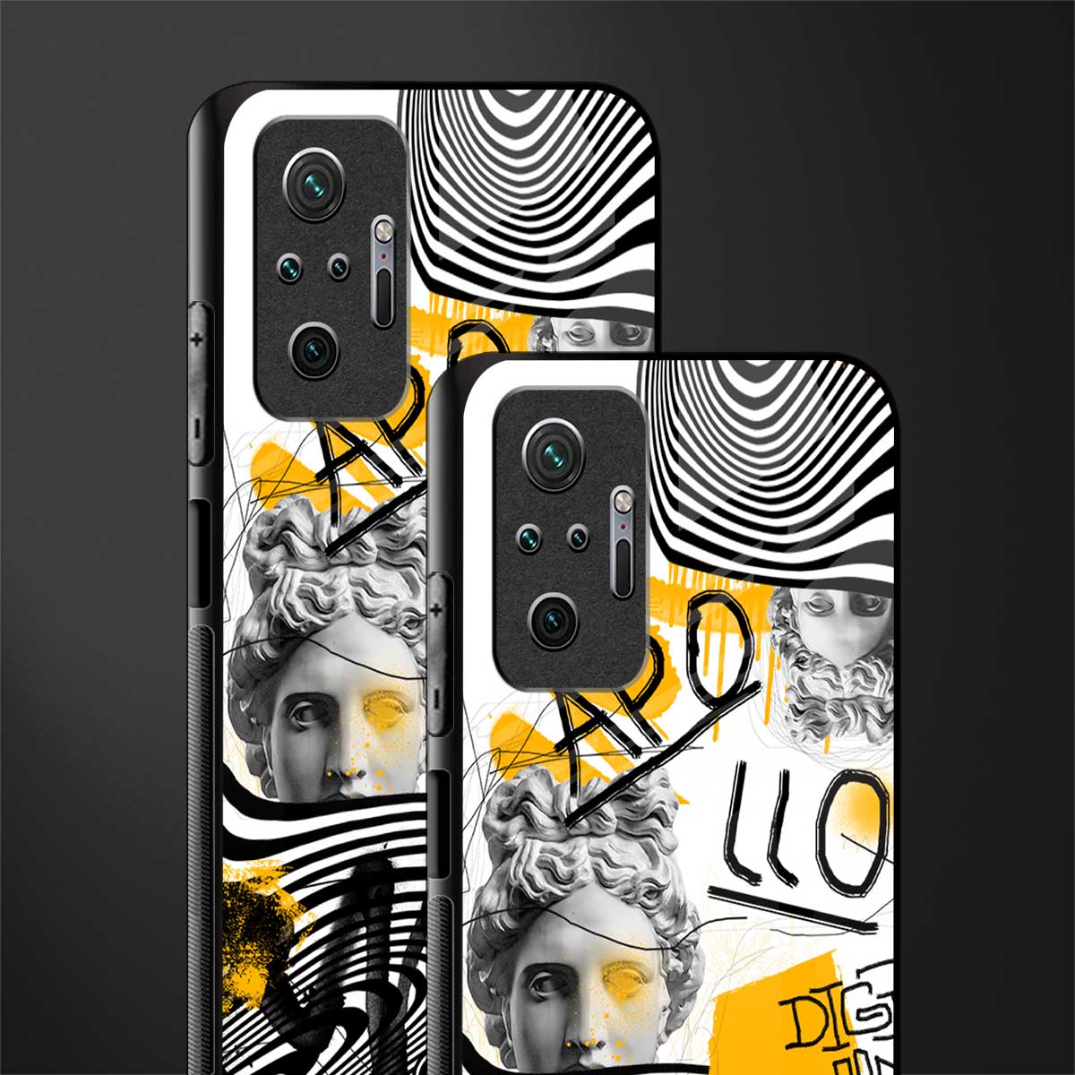 apollo project glass case for redmi note 10 pro max image-2