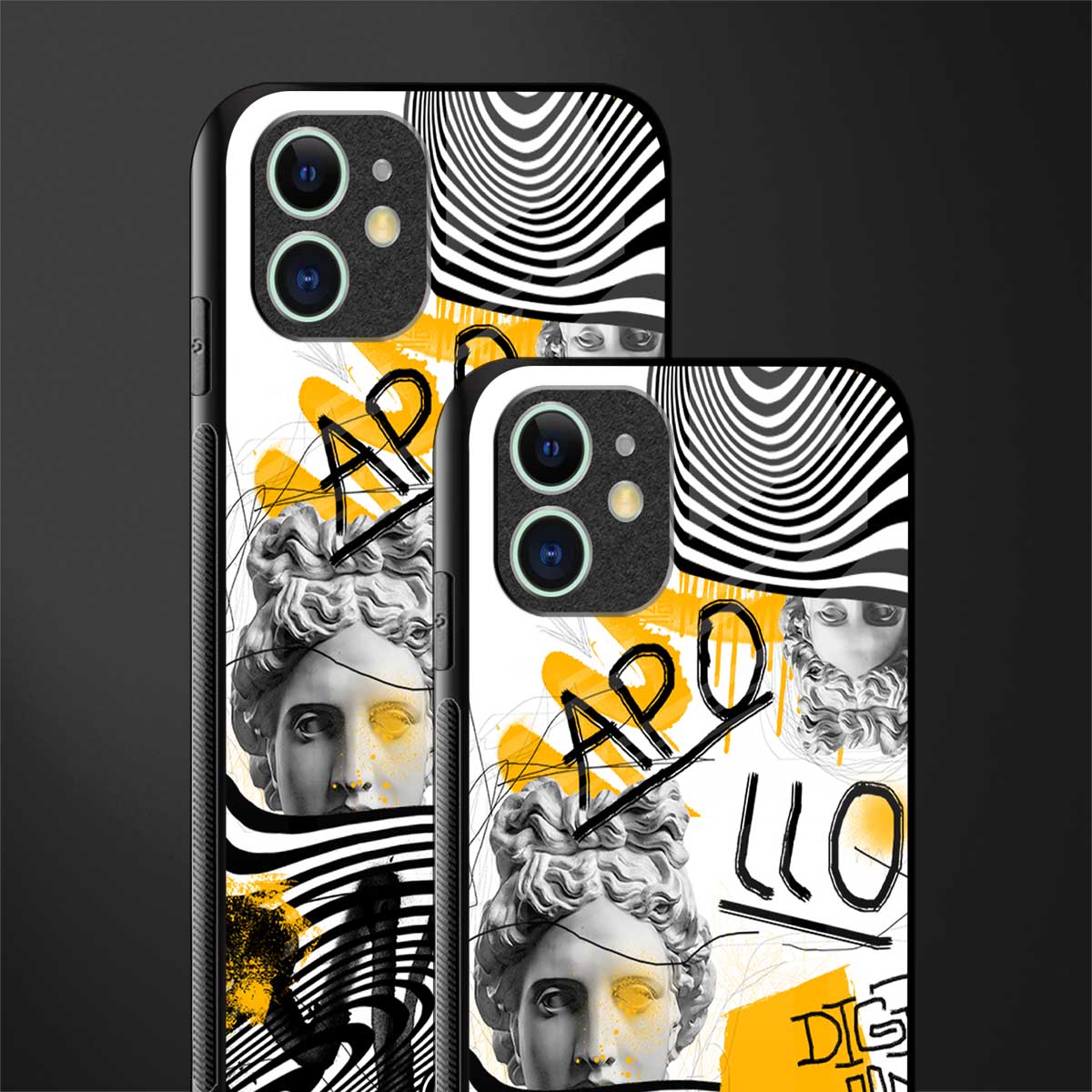 apollo project glass case for iphone 12 mini image-2