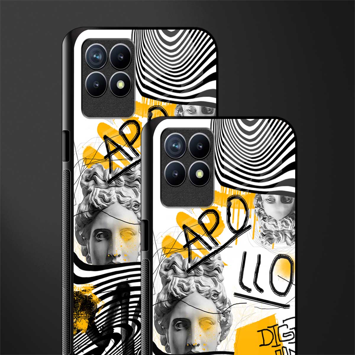apollo project glass case for realme 8i image-2