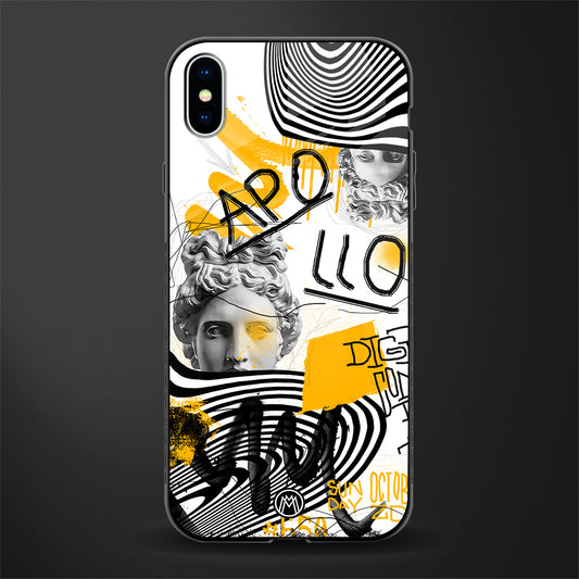 apollo project glass case for iphone xs max