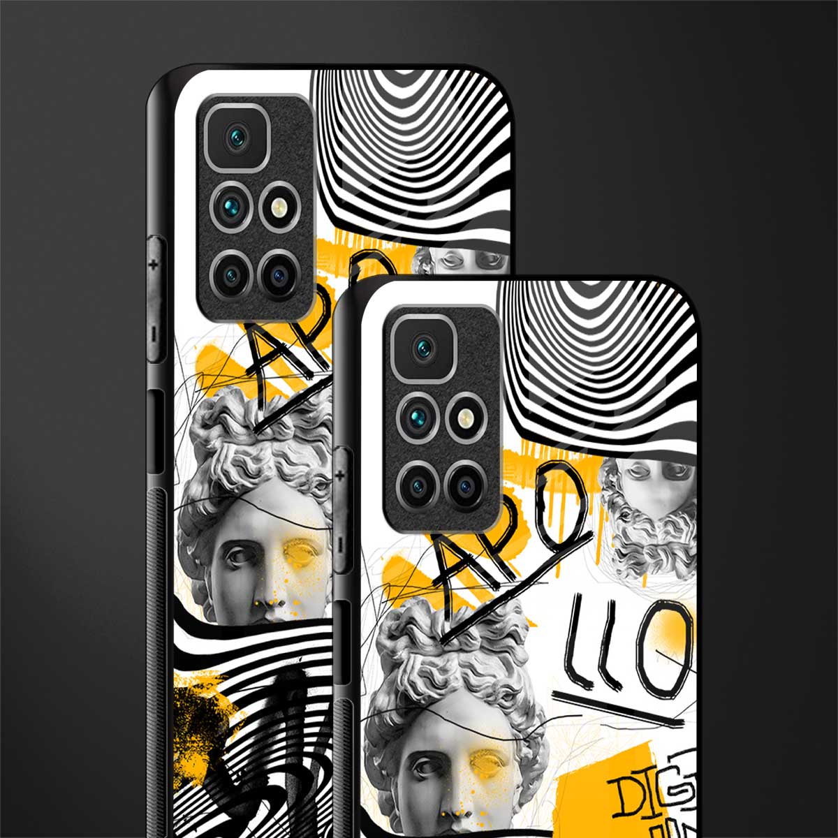 apollo project glass case for redmi 10 prime image-2