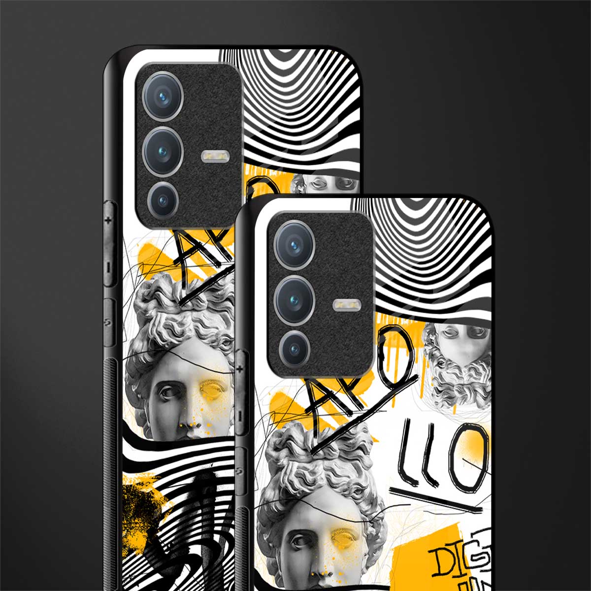 apollo project glass case for vivo v23 pro 5g image-2