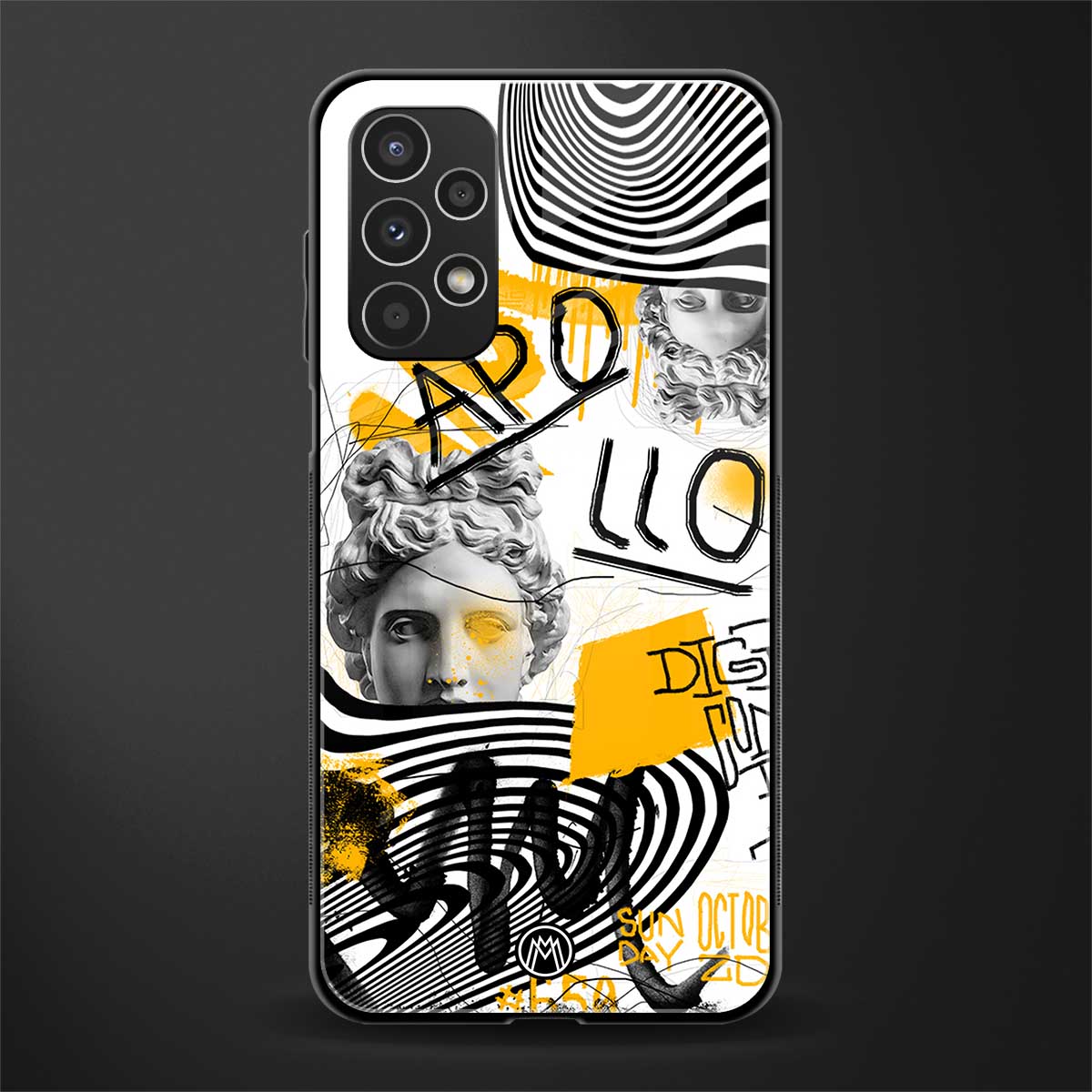 apollo project back phone cover | glass case for samsung galaxy a13 4g
