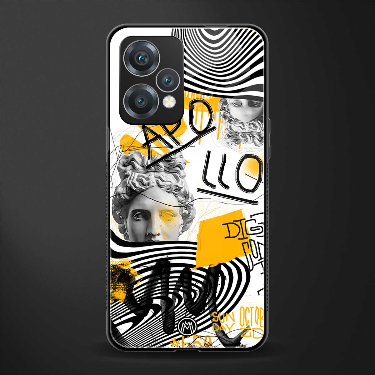 apollo project back phone cover | glass case for oneplus nord ce 2 lite 5g
