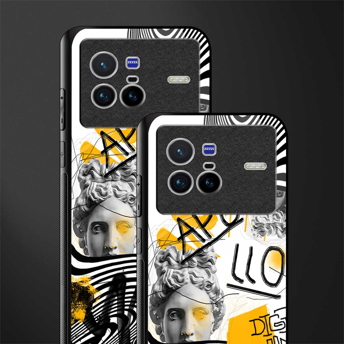 apollo project glass case for vivo x80 image-2