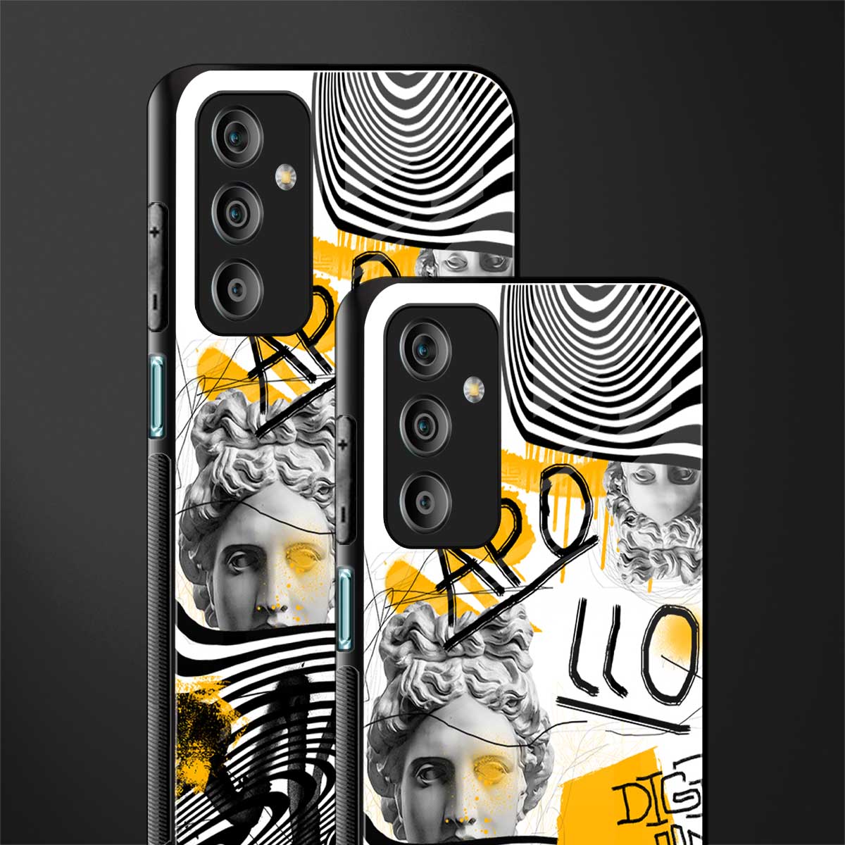 apollo project back phone cover | glass case for samsung galaxy f23 5g