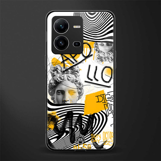 apollo project back phone cover | glass case for vivo v25-5g