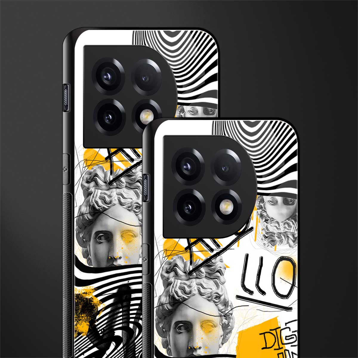 apollo project back phone cover | glass case for oneplus 11