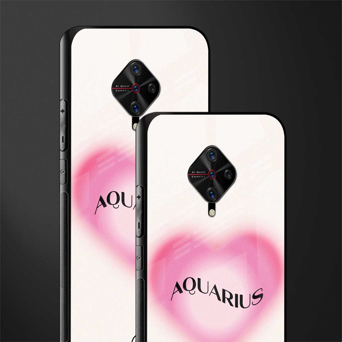 aquarius minimalistic glass case for vivo s1 pro image-2