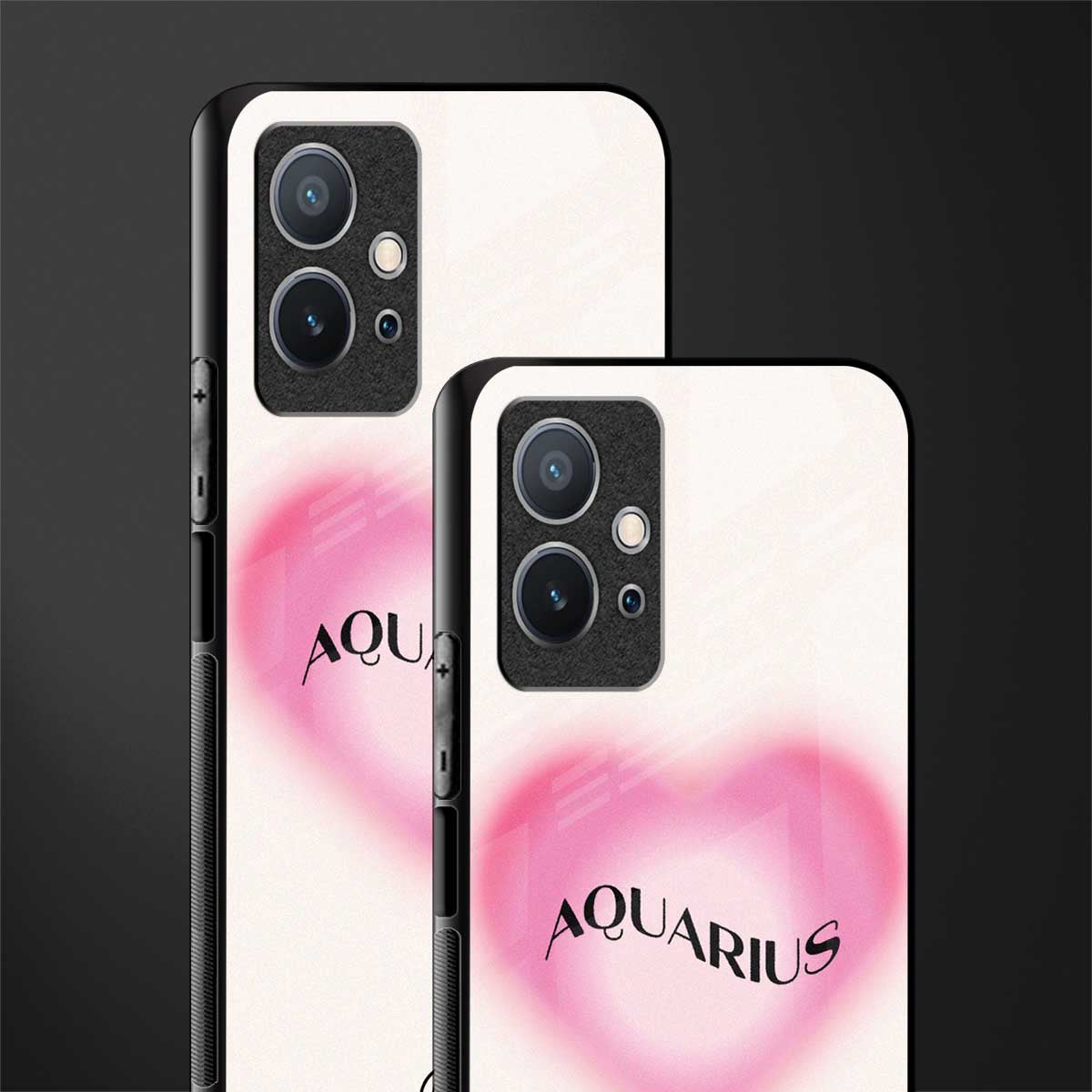 aquarius minimalistic glass case for vivo y75 5g image-2