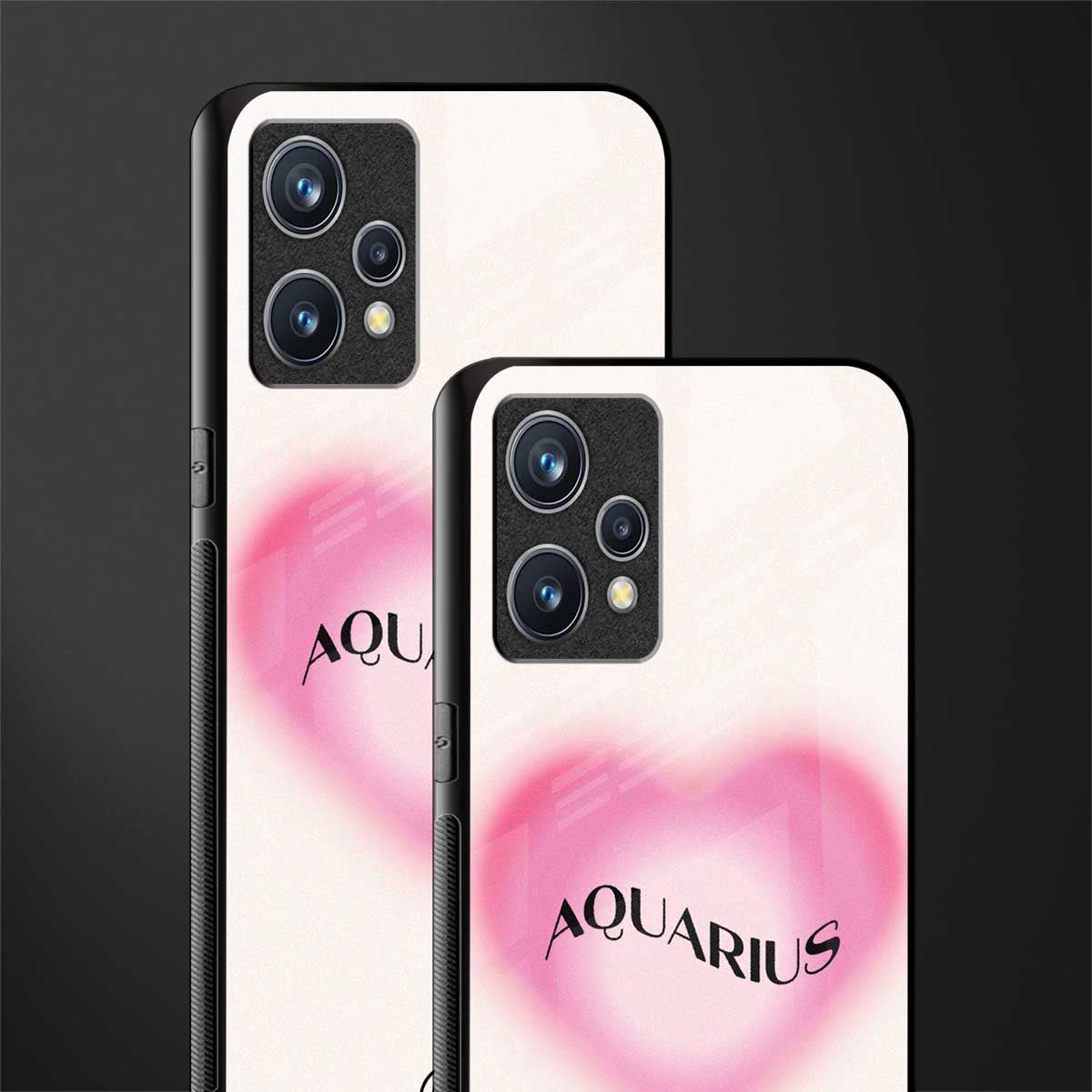 aquarius minimalistic glass case for realme 9 pro plus 5g image-2