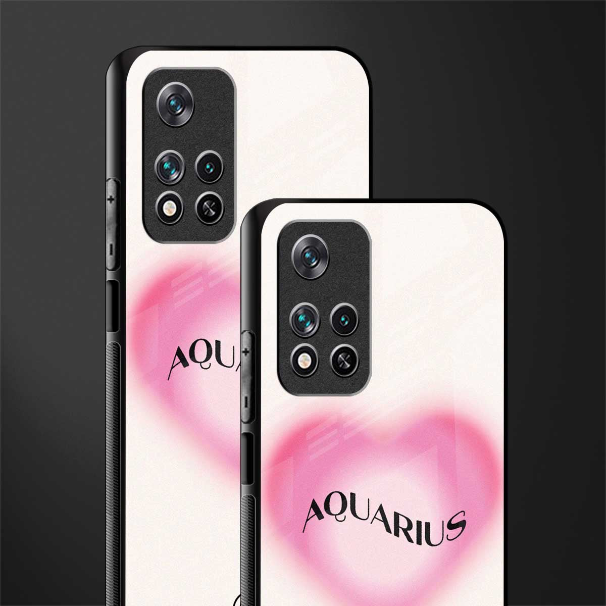 aquarius minimalistic glass case for poco m4 pro 5g image-2