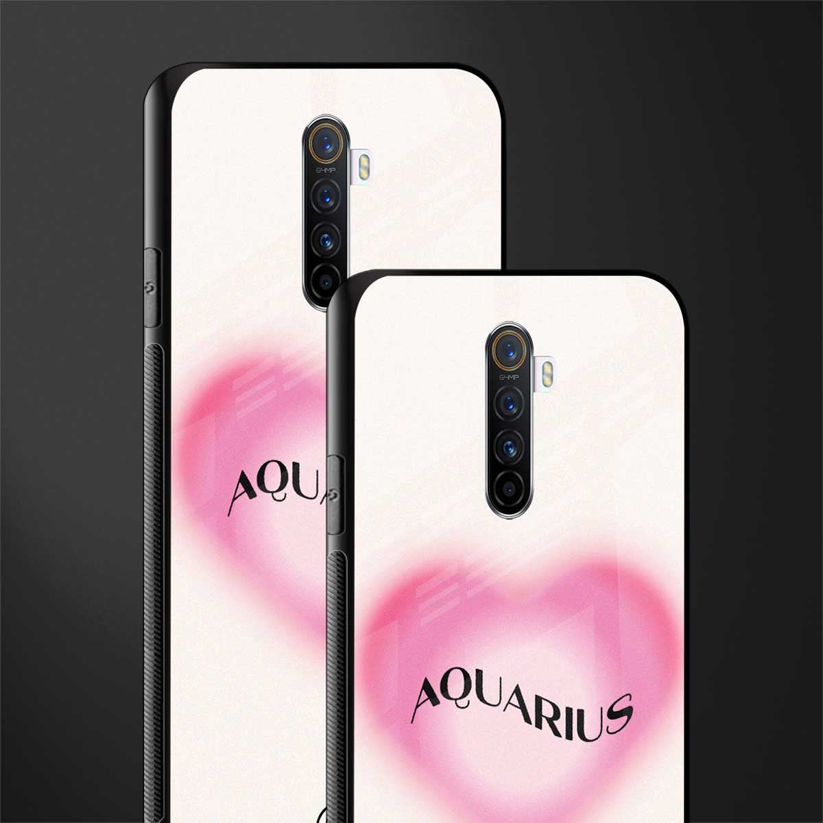 aquarius minimalistic glass case for realme x2 pro image-2