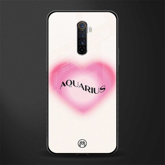 aquarius minimalistic glass case for realme x2 pro image