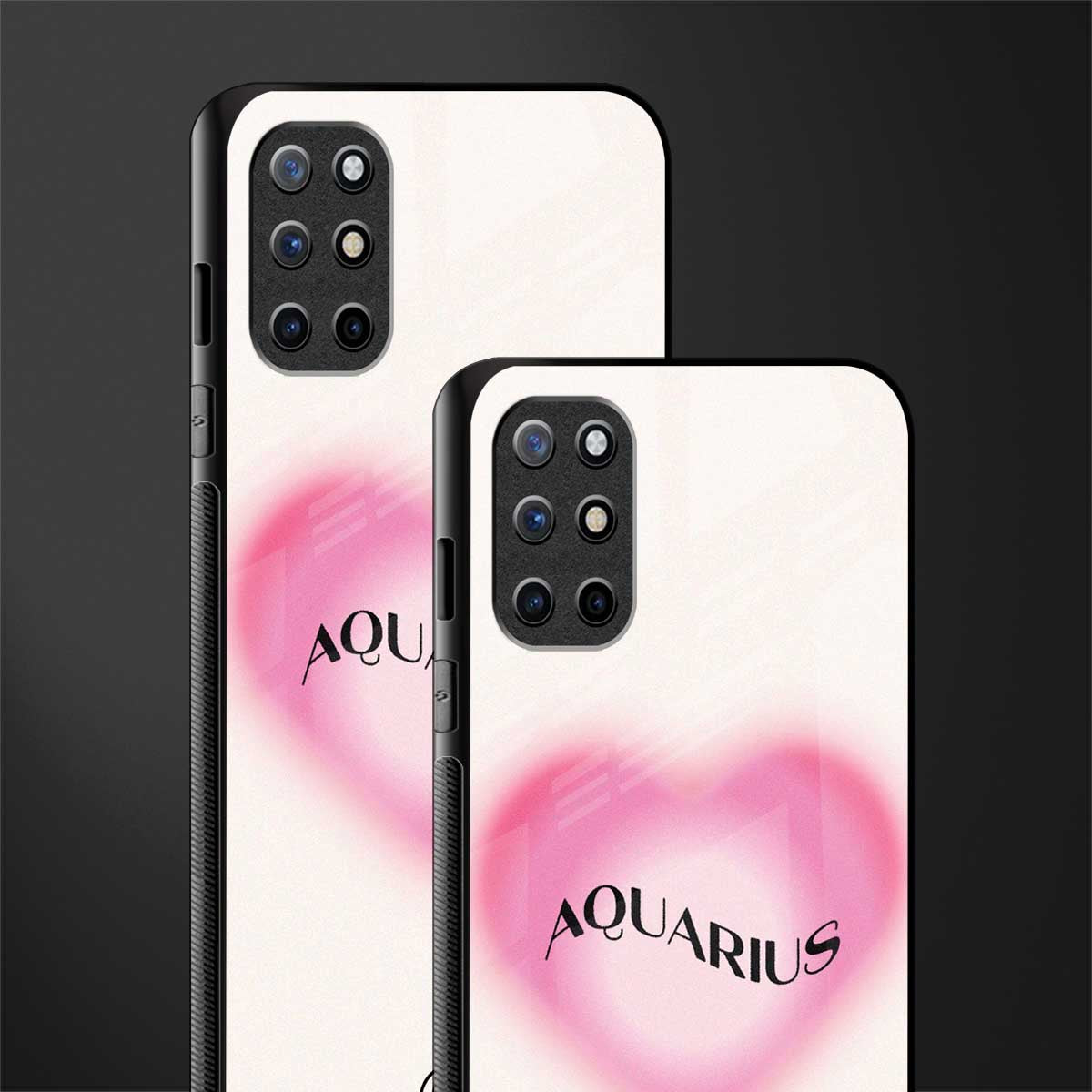 aquarius minimalistic glass case for oneplus 8t image-2